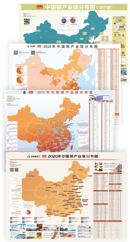 2021年中国铜产业链分布图中英双语版联合制作邀请函