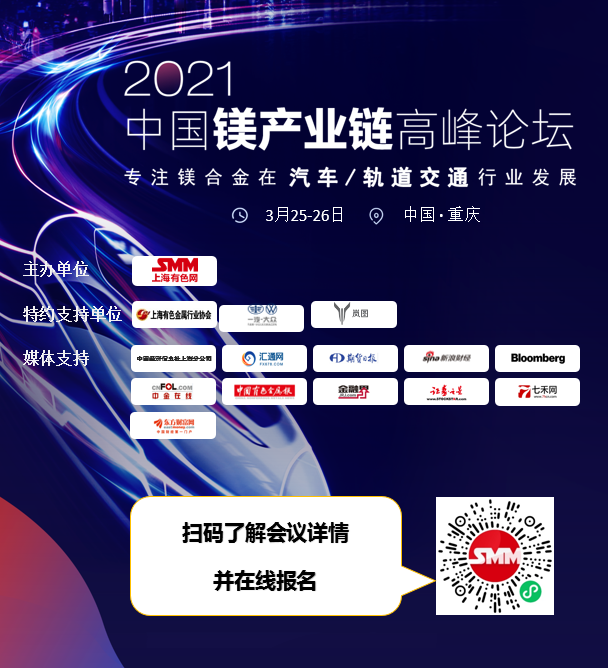 【SMM金属早餐】内盘金属全线收跌*锡价暴跌 关注库存及供应*黑色系偏强震荡*物以“稀”为贵！工信部力挺 概念股掀涨停潮 机构直言：行业迎3个质变*铜价高位修正整理 助力产业链重回良性轨道*铝价回调跌幅达两百 废铝回收商收货价跟跌迅速*铅价高企拖累下游补库节奏 铅锭社库连续三周上升*再生铅企业节后复工情况一览*SMM七地锌锭社会库存较上周五增加2300吨*新能源行业保持高增长 镍价趋势仍坚挺*期铜持续回落但回调空间有限