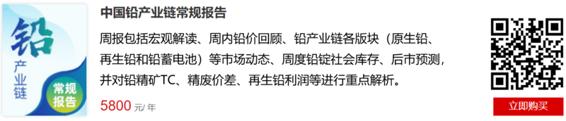 【SMM铅周报精选：疫情反复拖累铅价下行 而再生铅成本支撑预计有效】国内市场，铅锭累库趋势不改，但原生铅与再生铅炼厂库存不多，在沪期铅接连下挫，打破再生铅成本线，后续部分炼厂开始出现减产动作，预计沪铅短期万五支撑有效。