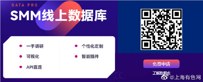 【SMM金属早参】
►原油3连跌后反弹 金属普遍下行且多刷阶段新低 伦沪锡逆势上扬
►6月份铜漆包线出口表现不俗 出口量创三年新高
►2024上半年阳极铜进口量处近年低位 受物流影响单月报关量起伏较大
►连跌7日！沪锌跌至近3个月新低 这两点是“罪魁祸首”？
►2024年H1储能电芯产量盘点！行业终将披荆斩棘抵达光明
►6月电池材料进出口数据出炉 碳酸锂进口环比降超20% 7月从澳大利亚进口锂精矿