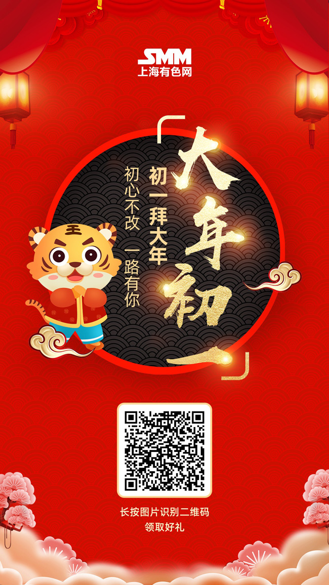 【铜价小跌 中国春节假期令交投清淡】伦敦金属交易所（LME）铜价周一小幅下跌，盘中交投清淡，中国市场因春节假期休市。“由于中国新年的原因，整周的交易将相对平静。但目前基本金属受到良性股市的支撑，而美元推高了金属价格，”德国商业银行商品分析师Daniel Briesemann表示。