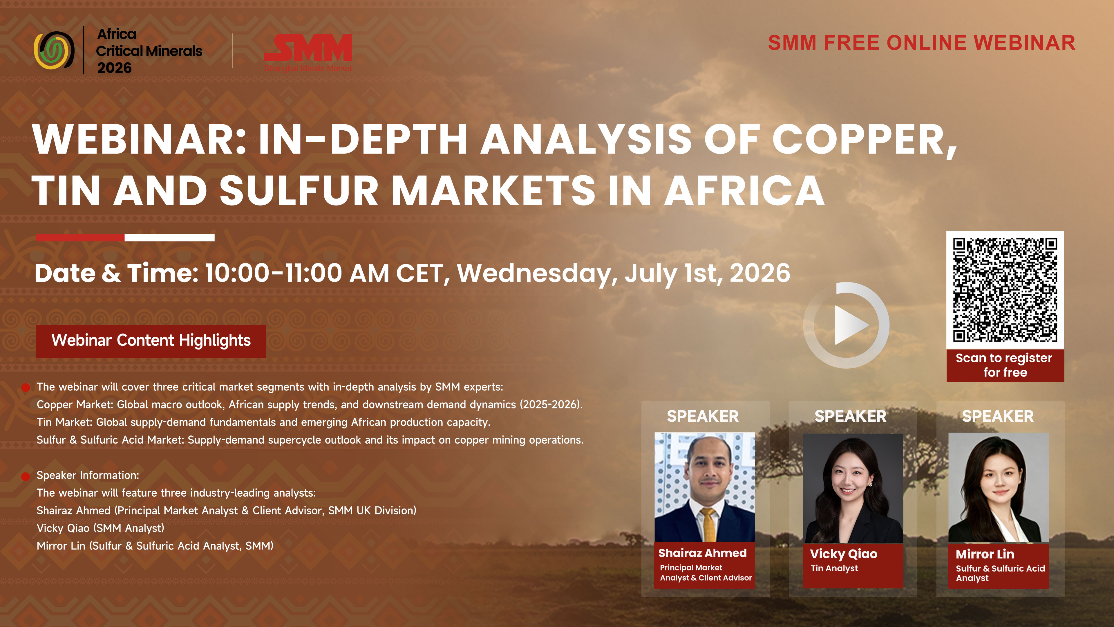 SMM In-Depth Analysis of Copper, Tin & Sulfur Markets in Africa