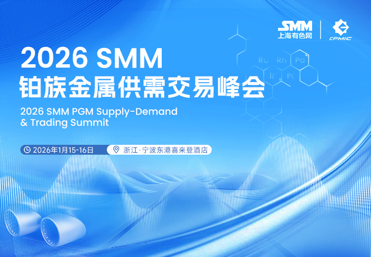 2026 SMM铂族金属供需交易峰会