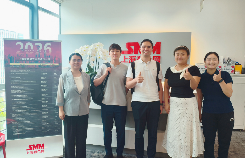韩国株式会社梨树精细化学到访SMM参观交流 共探固态电池产业合作机遇