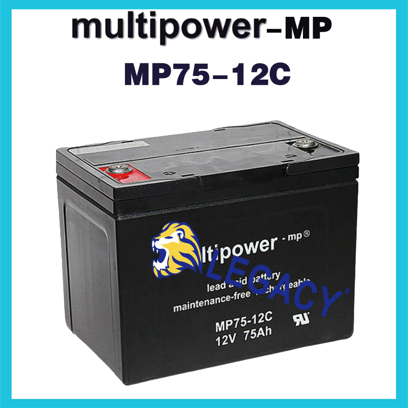 德国MULTIPOWER蓄电池 MPL200-12 - 12V 200AH长寿命系列 AGM 电池 