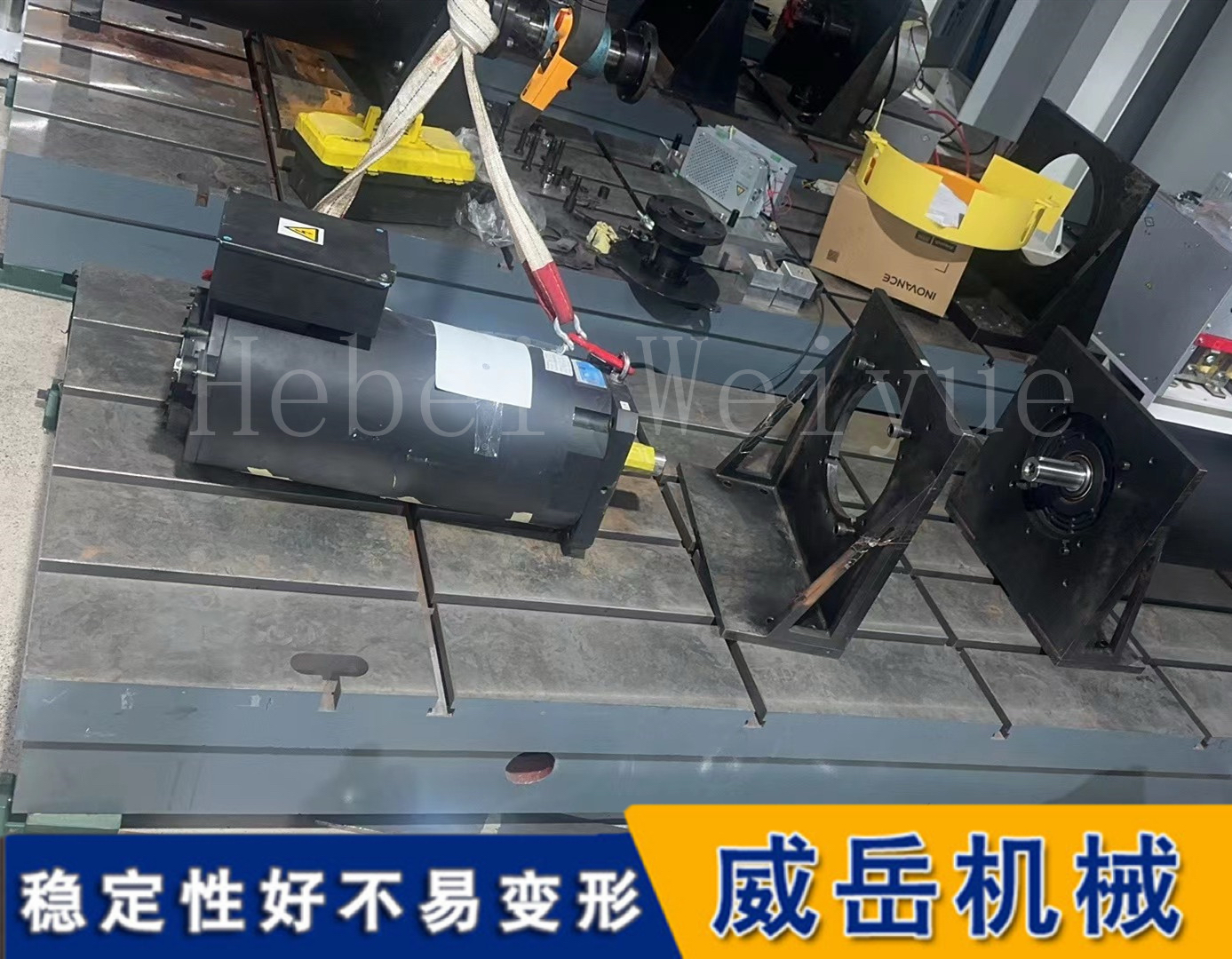 精密铸铁平台 实验室计量平板 人工刮研0级 带螺纹孔可定制