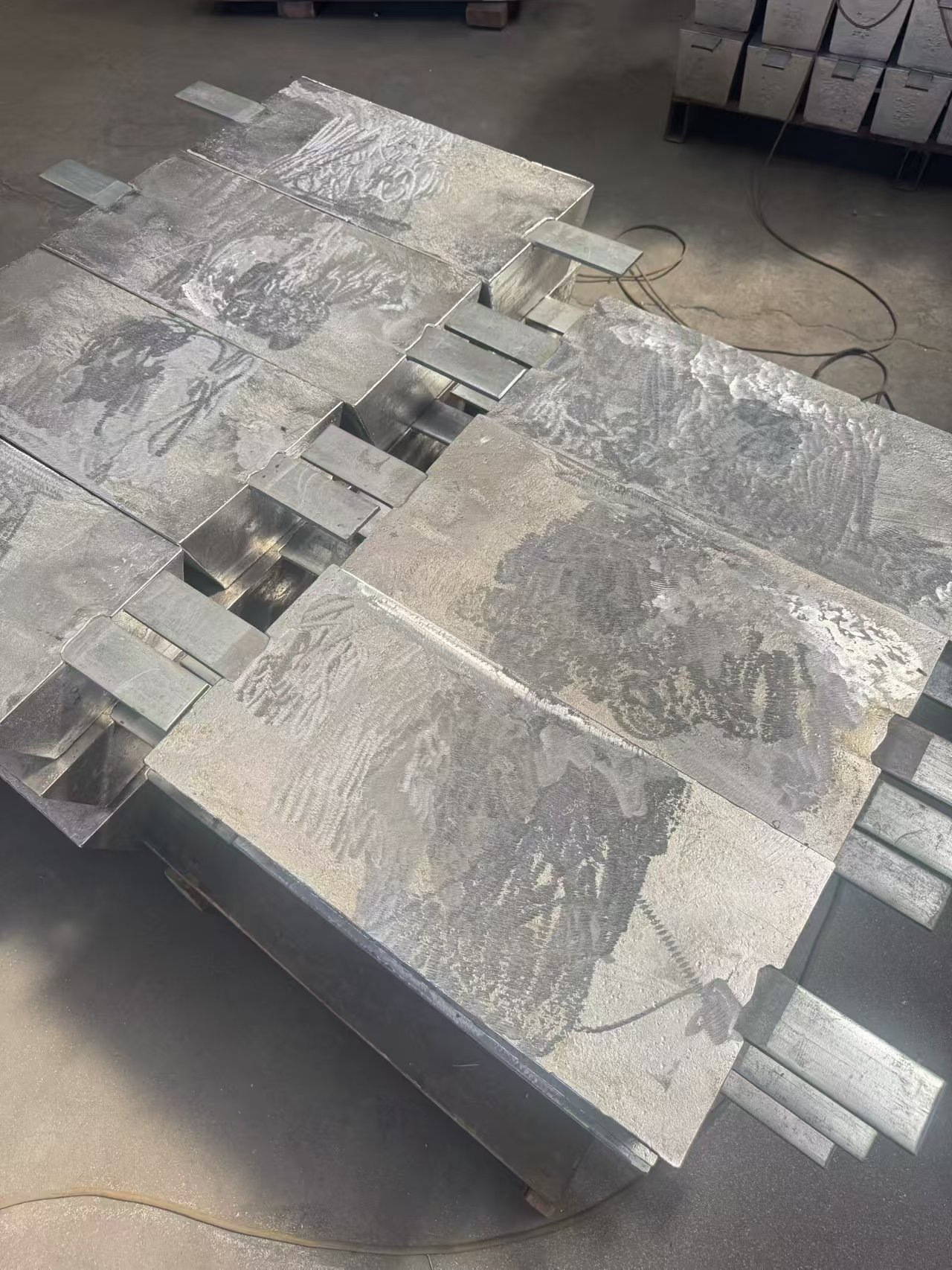 牺牲阳极铝块船用防腐铝锌铟铝合金块 船体保护A11/A14/A21铝阳极