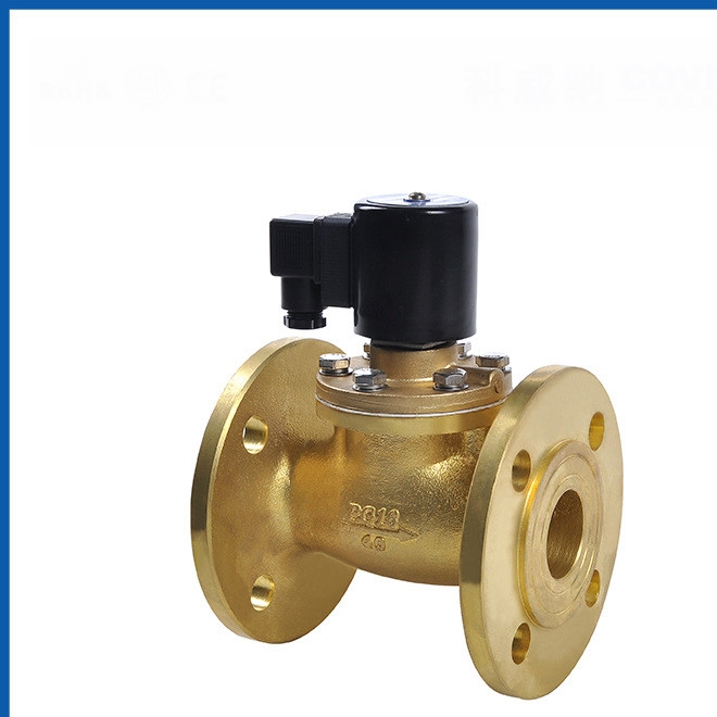 进口法兰电磁阀  黄铜 铸铁铸钢 不锈钢 等各种材质