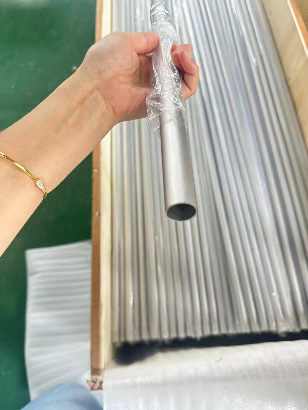 欣旺腾现货TA2零切定尺钛管 化工高精密钛无缝管  钛空心圆管