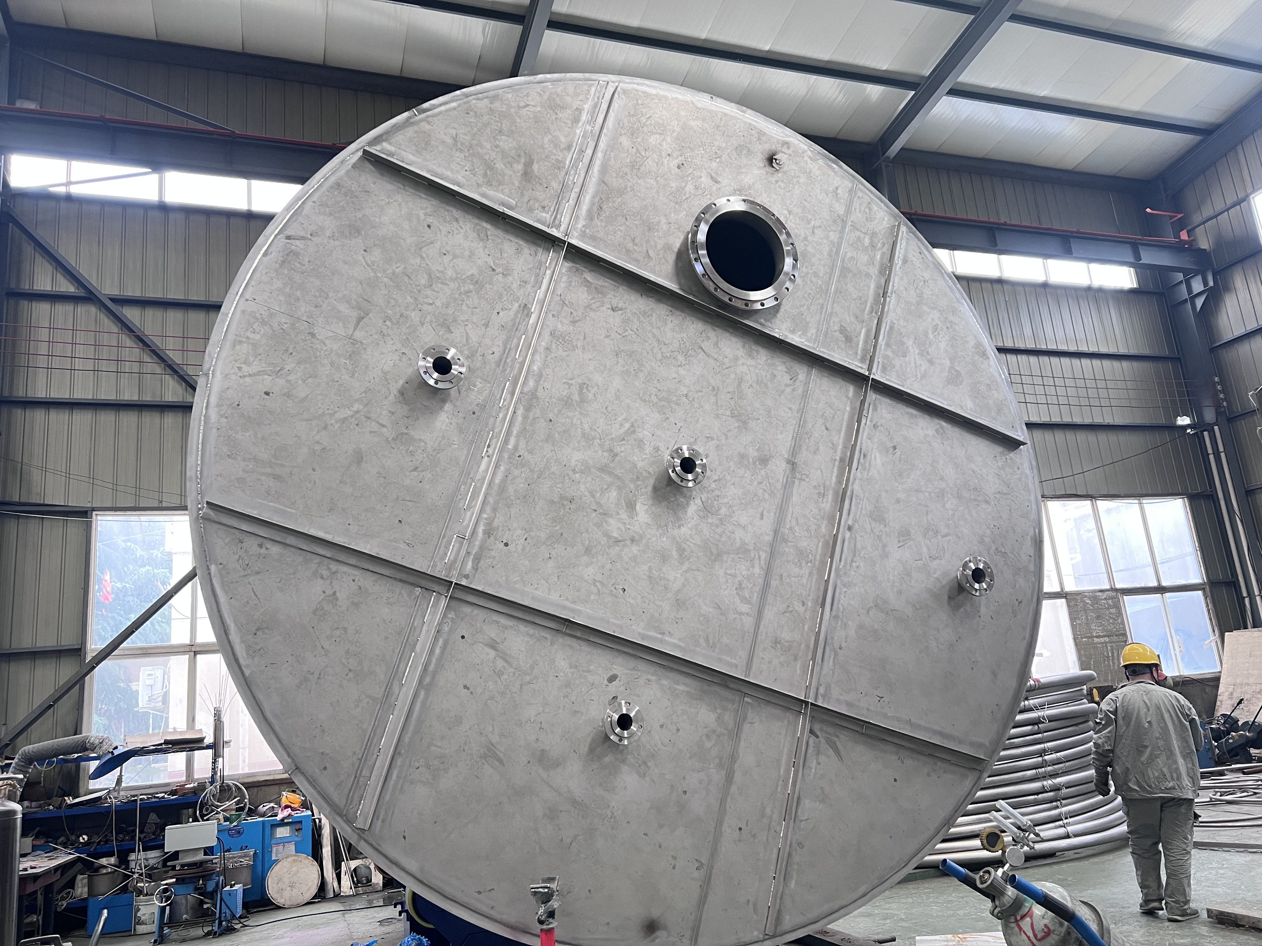 加工定制TA2钛储罐 酸碱溶液 钛罐体  化工高强度钛筒体 来图定制