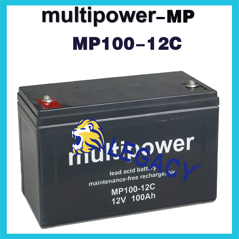 德国MULTIPOWER蓄电池 MPL200-12 - 12V 200AH长寿命系列 AGM 电池 