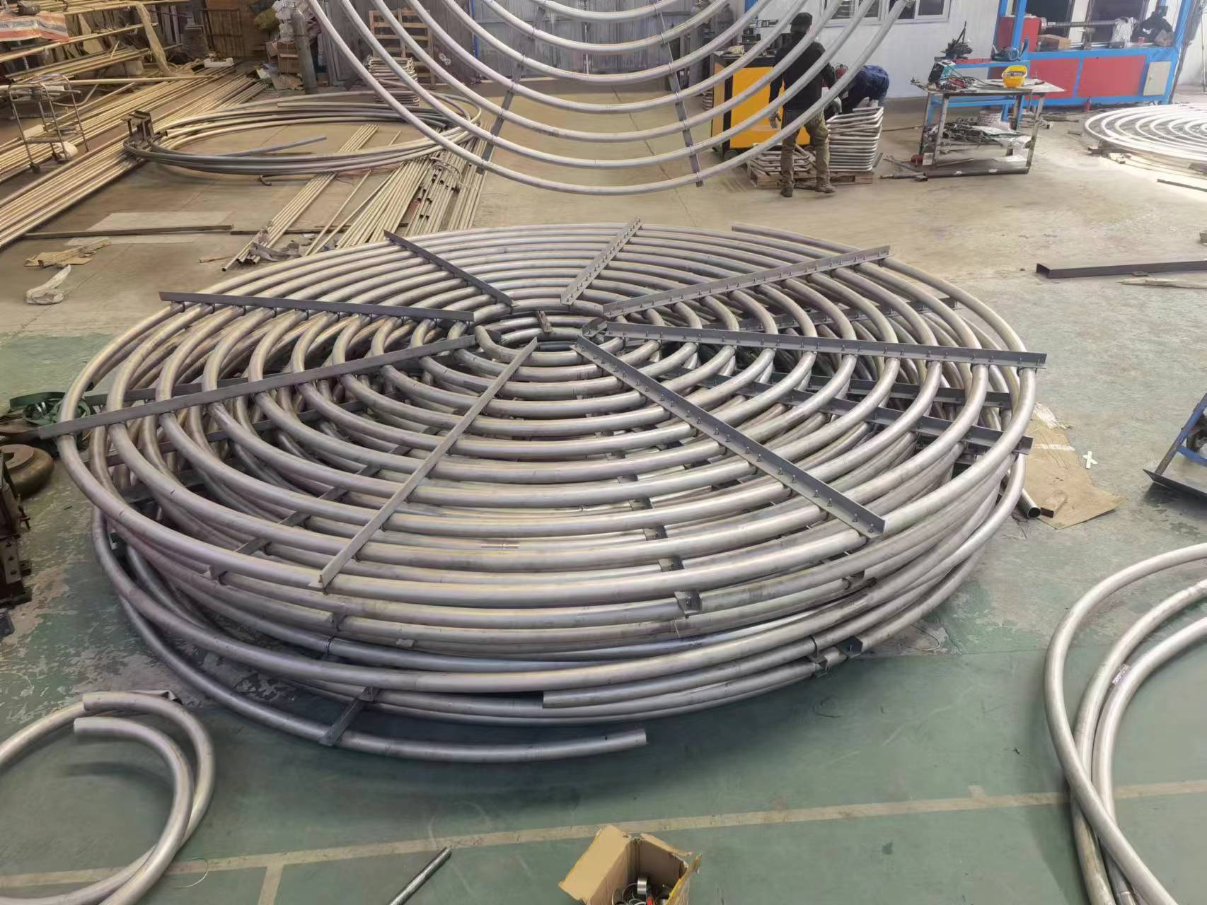 欣旺腾加工TA2钛合金无缝盘管  高精密度化工钛盘管 来图定制钛盘管