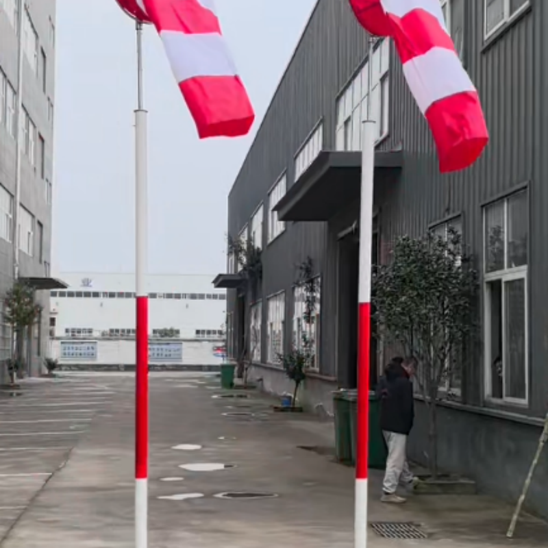 机场玻璃纤维易折杆 航空易折易碎杆塔 升降式易折助航灯光易折杆