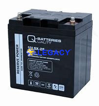  Q-BATTERlES蓄电池 12LS-3.4 铅酸免维护  12V3.4AH  船舶备用电池
