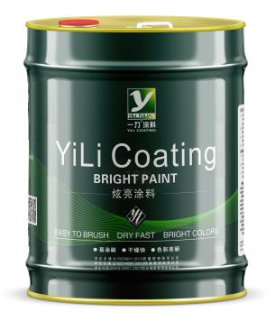 武汉一力涂料醇酸磁漆面漆干燥快生产厂家直销