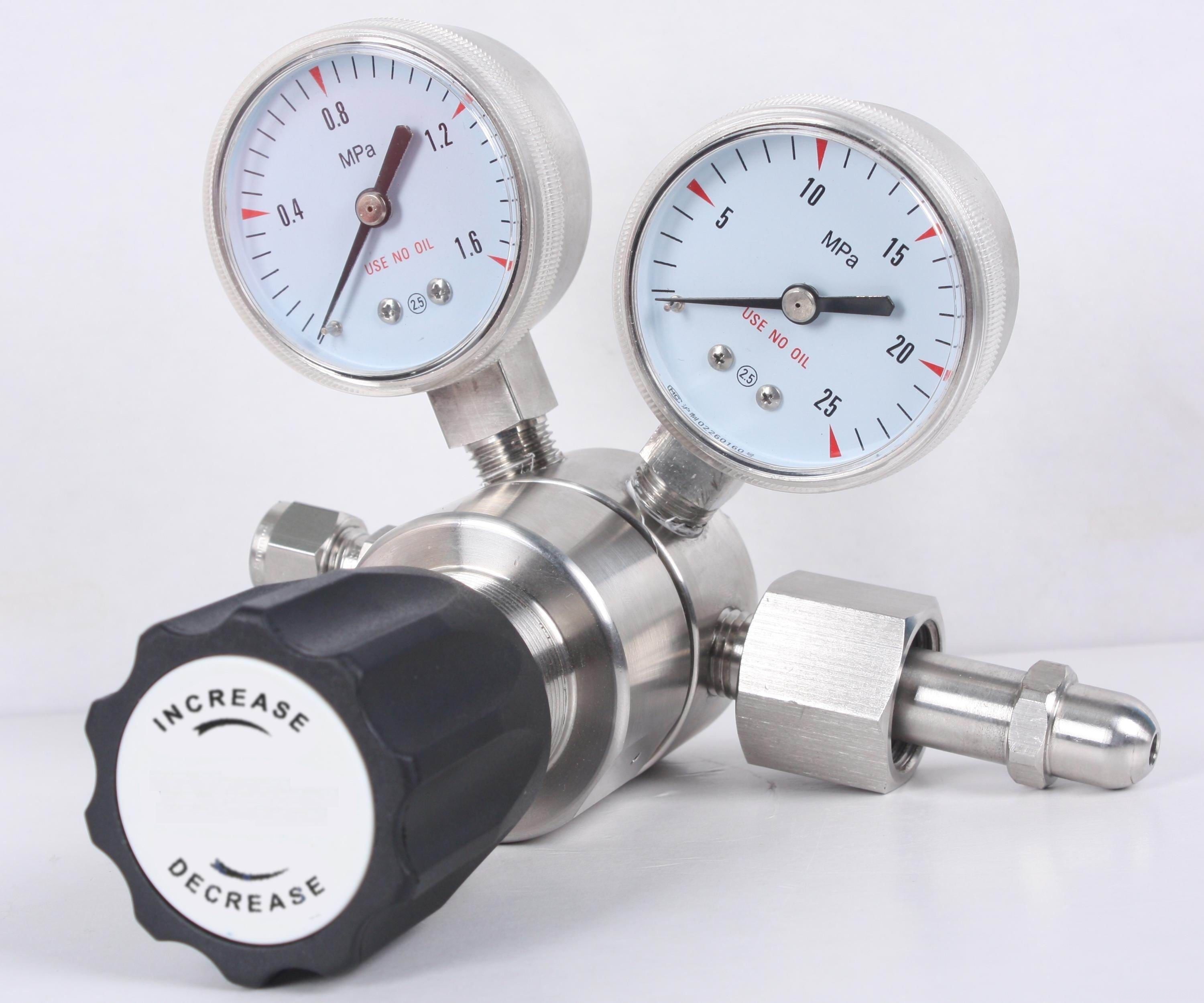 进口黄铜气瓶减压阀 进口氧气减压器 进口氮气减压器