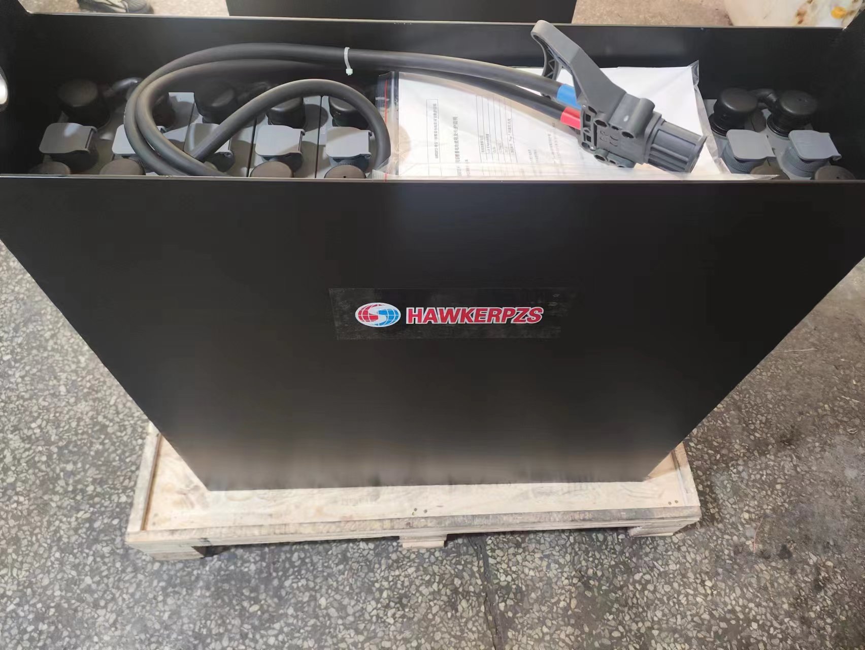 英国霍克叉车电池组5PzS600 合力蓄电池CPD20-GC1叉车电瓶48V600Ah