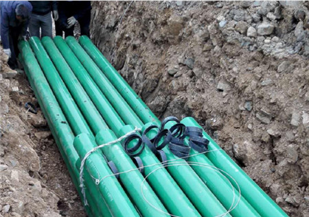 铁路过轨用非磁性热浸塑钢管