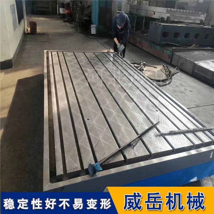 重型设备测试平台搭建指南：T型槽平台载荷分布优化方案​