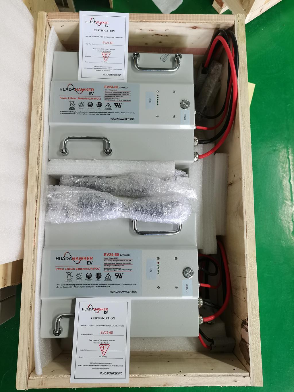 霍克AGVSafe磷酸铁锂电池EV48-50 48V50Ah支持RS485通讯 全新原装