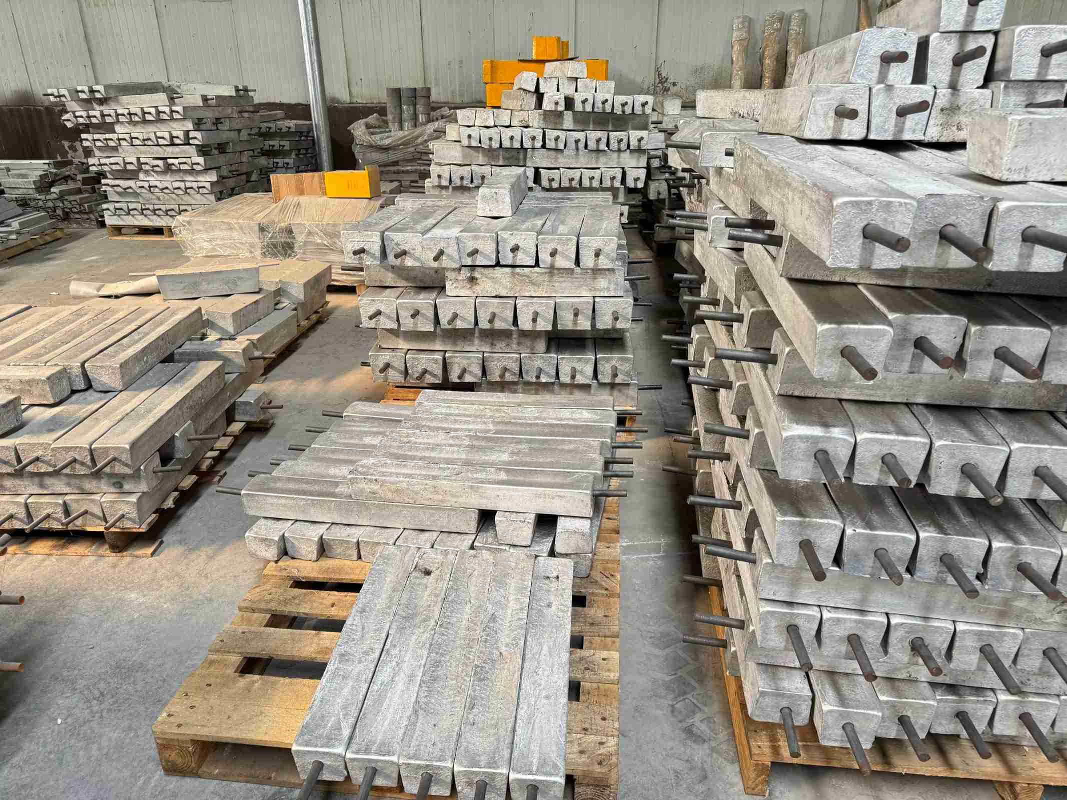 循环水管道阴保用镁合金牺牲阳极22kg 智能阴保测试桩配套镁阳极