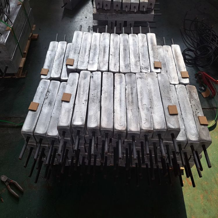 阳极棒8KG/支，AZ63棒状镁合金牺牲阳极 预包装镁合金牺牲阳极厂家
