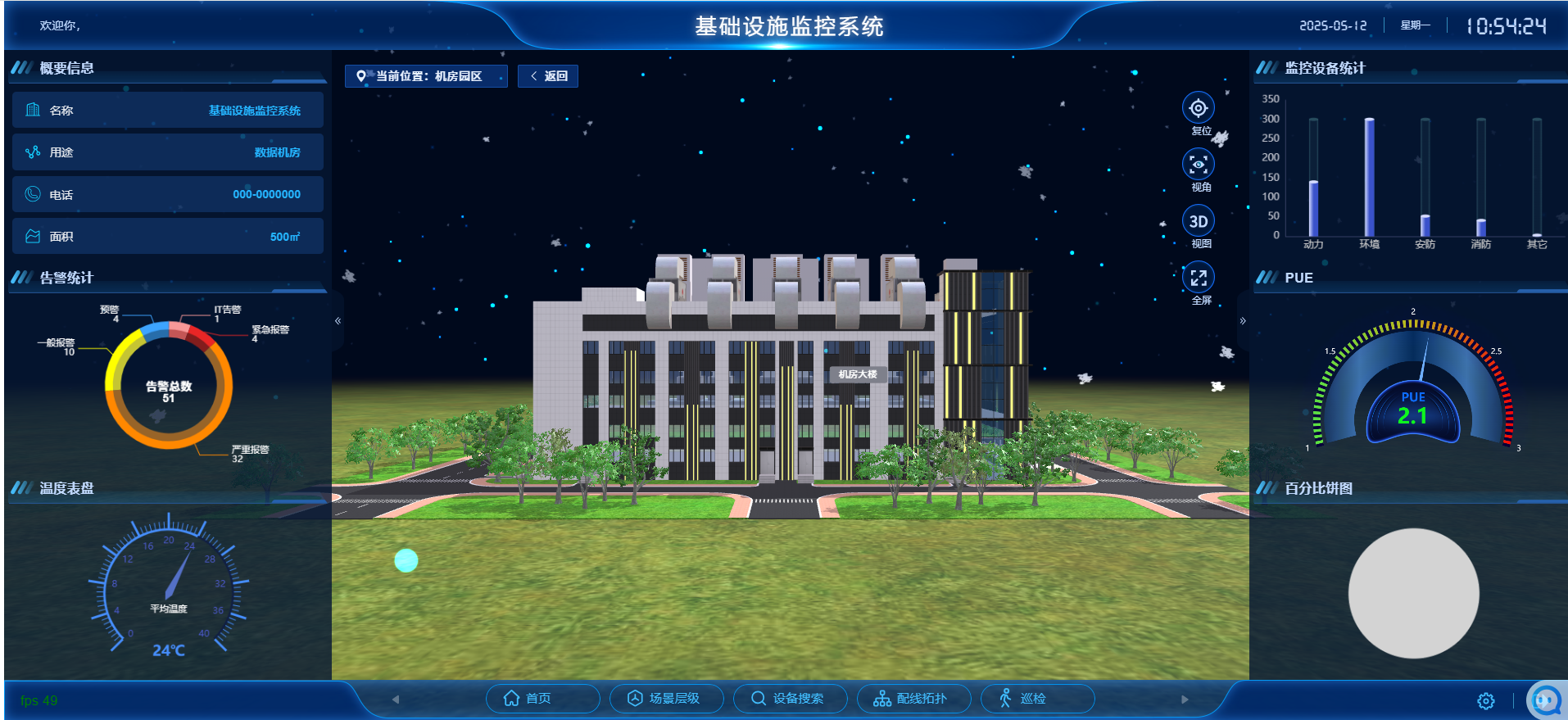 数据中心DCIM基础设施监控系统与BA自控系统