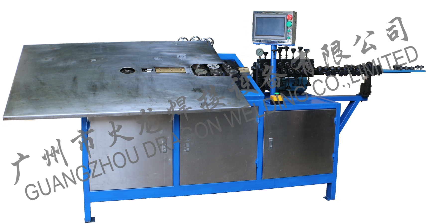 HL-2D 自动多功能伺服铁线弯框机