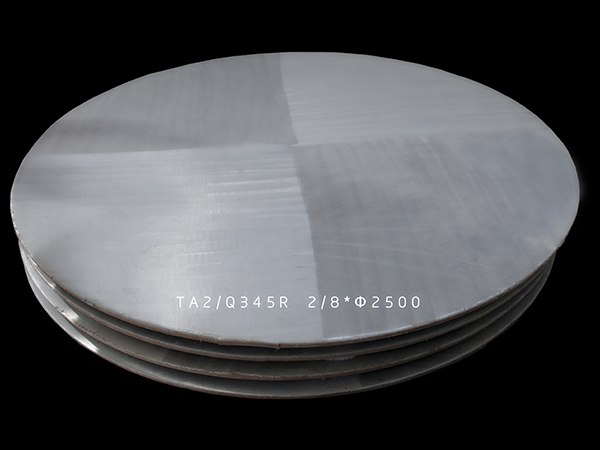 加工钛钢复合板 TA2+304钛钢复合板材 钛钢复合圆饼  钛钢复合管板
