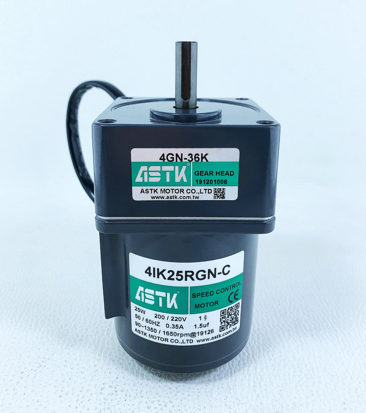 海鑫ASTK 25W调速电机一组4IK25RGN-C 4GN50K US-2000