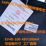 SAPHIR锂电池EV48-220/48V220AH动力型磷酸铁锂电池