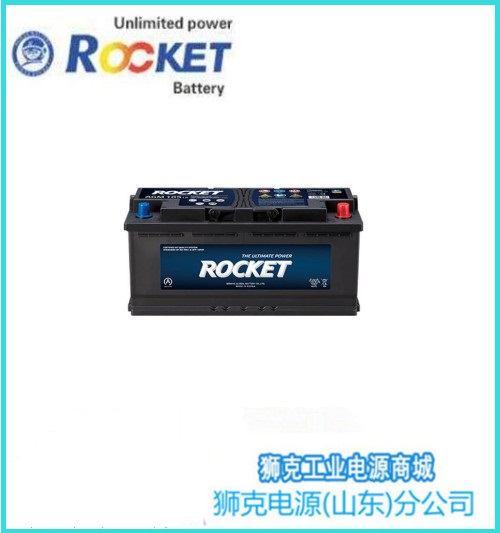 韩国火箭ROCKET蓄电池ESG300 2V300AH汽车启动机房发电