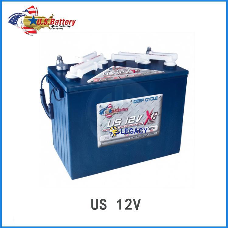 供应进口美国US蓄电池US125XC2 6V242深循环长寿命