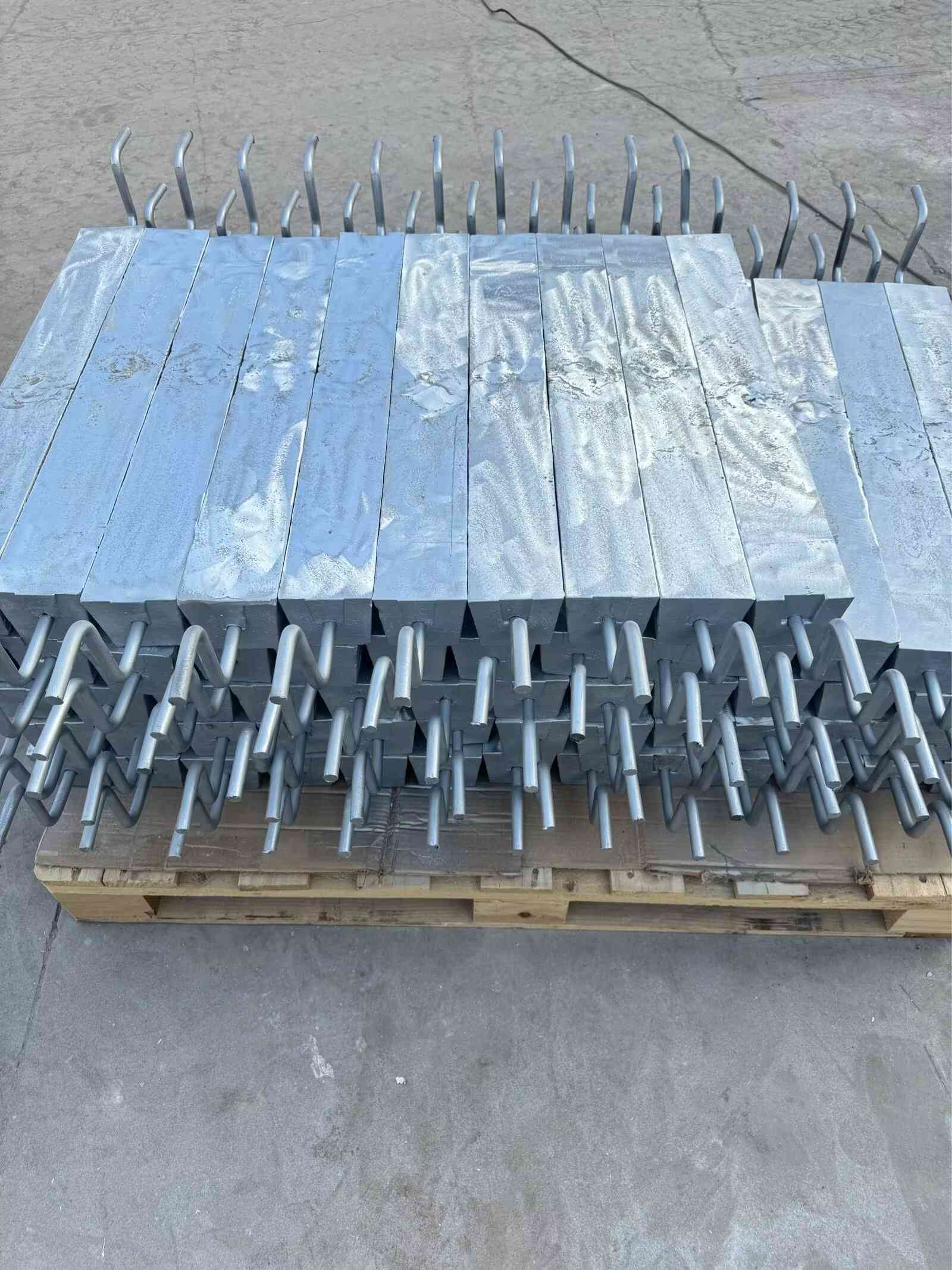 预包装镁合金牺牲阳极14kg 埋地管线阴保带电缆防腐镁阳极块