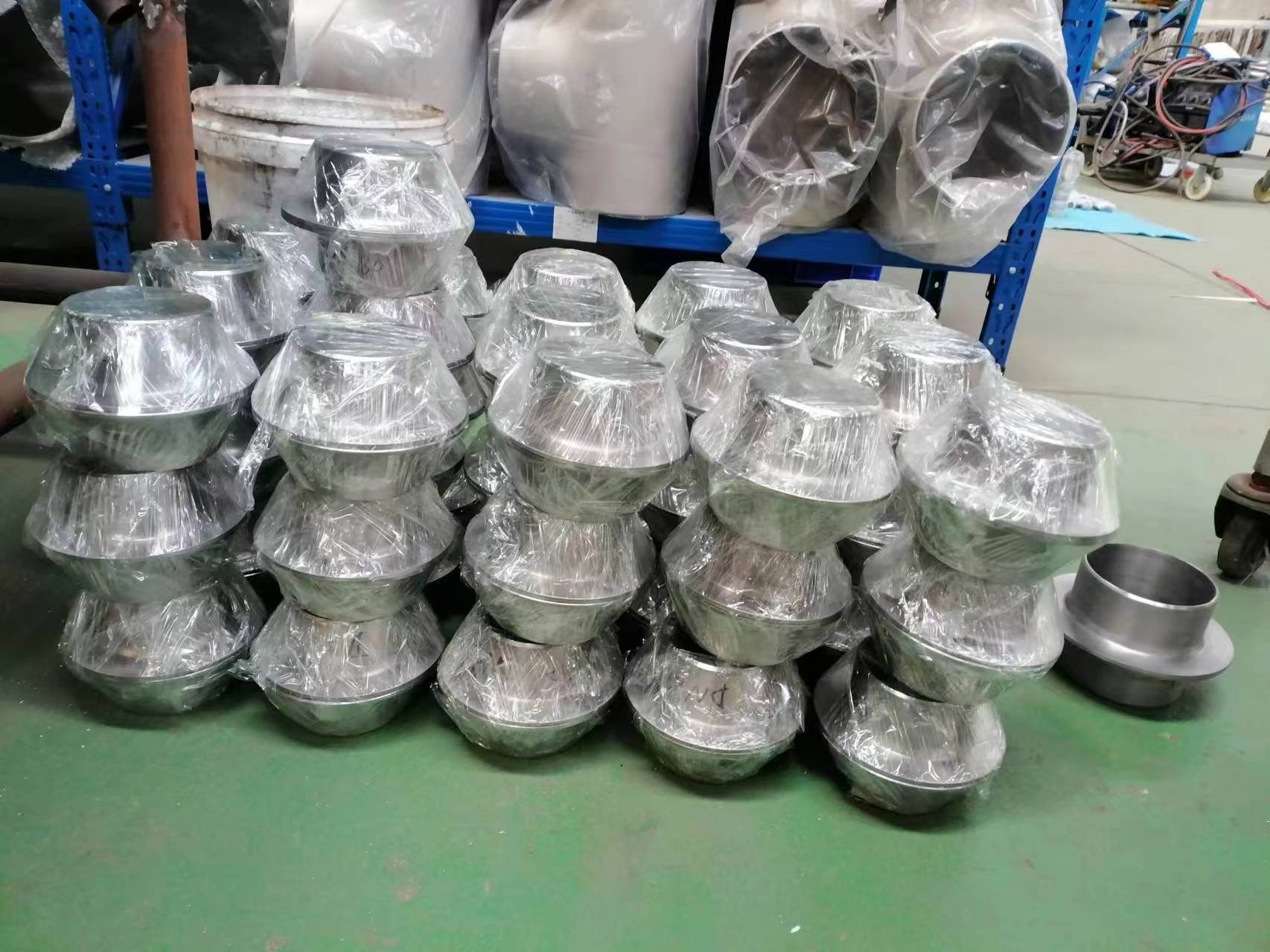 欣旺腾现货TA2钛合金管节   化工松套法兰配套钛翻边  高强度钛对焊环