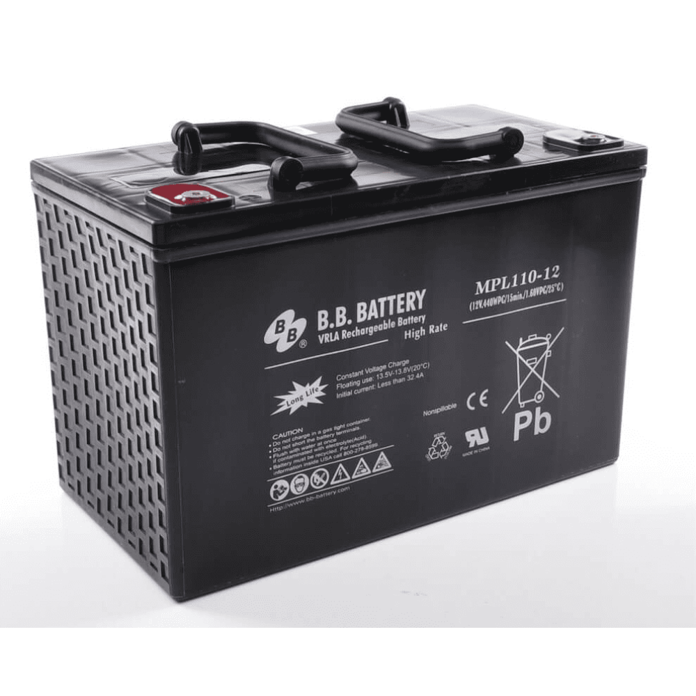 BB Battery 镁镁蓄电池 MPL100-12 12V 108Ah B3 蓄电池