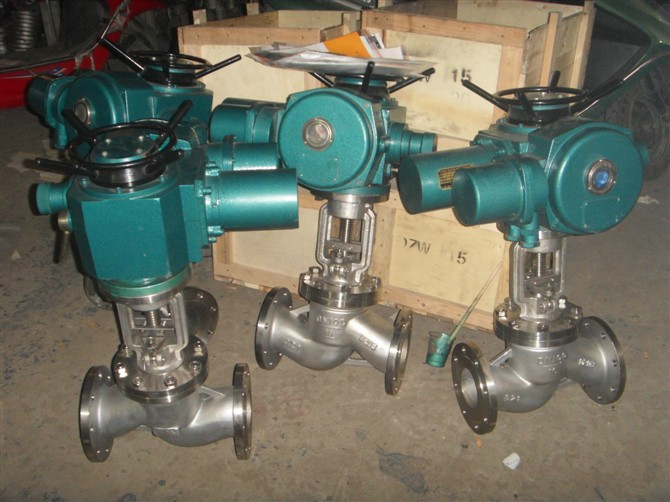 进口电动截止阀  进口空气电动截止阀 进口耐磨电动截止阀