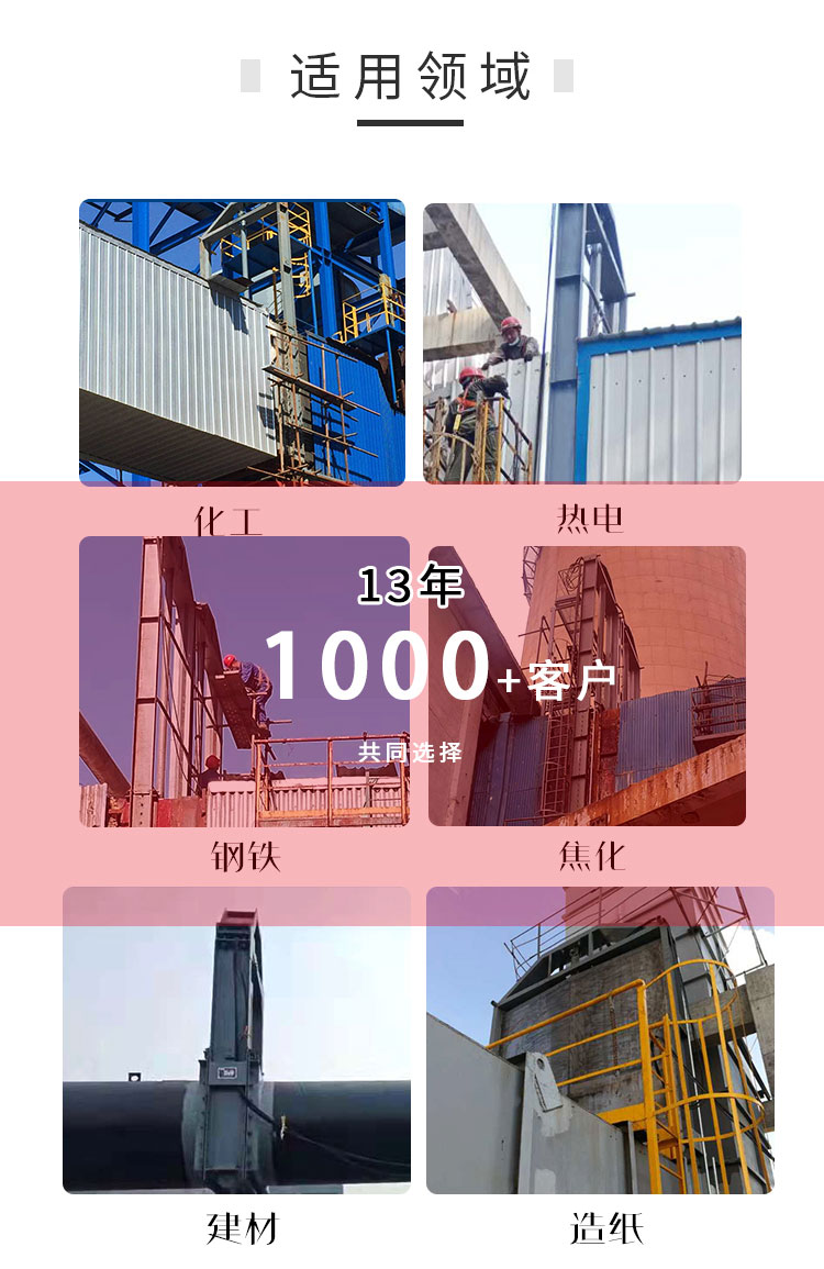 克劳森电动插板阀 专利技术超大烟气挡板门 方形圆形闸板门 0泄漏