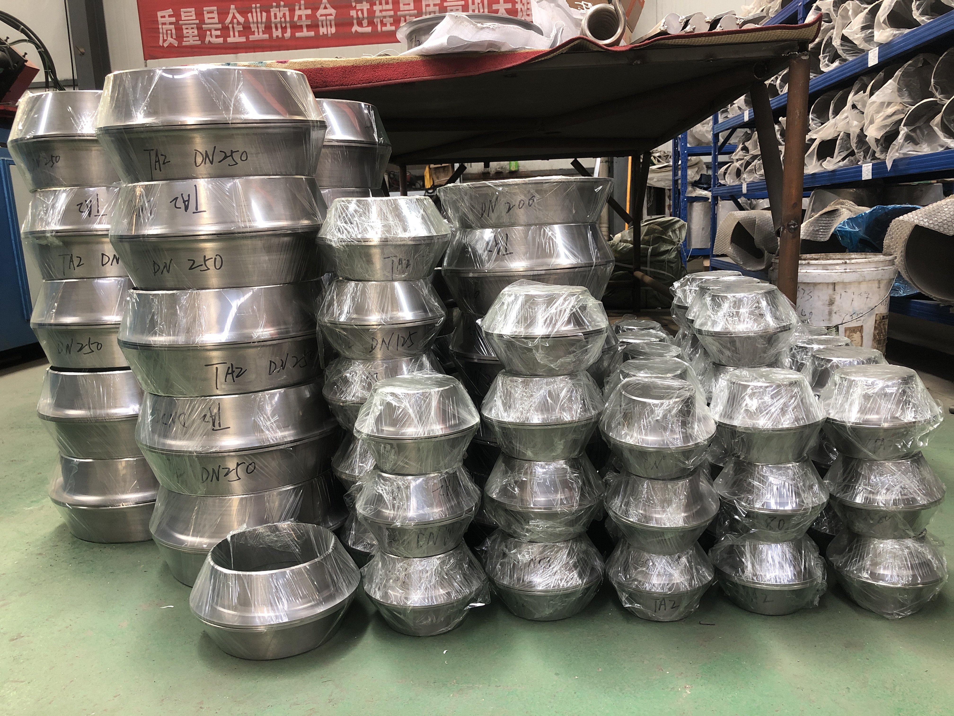 现货TA2钛合金翻边短接  高强度钛焊环 化工耐腐蚀钛合金翻边对焊环 可定制钛翻边