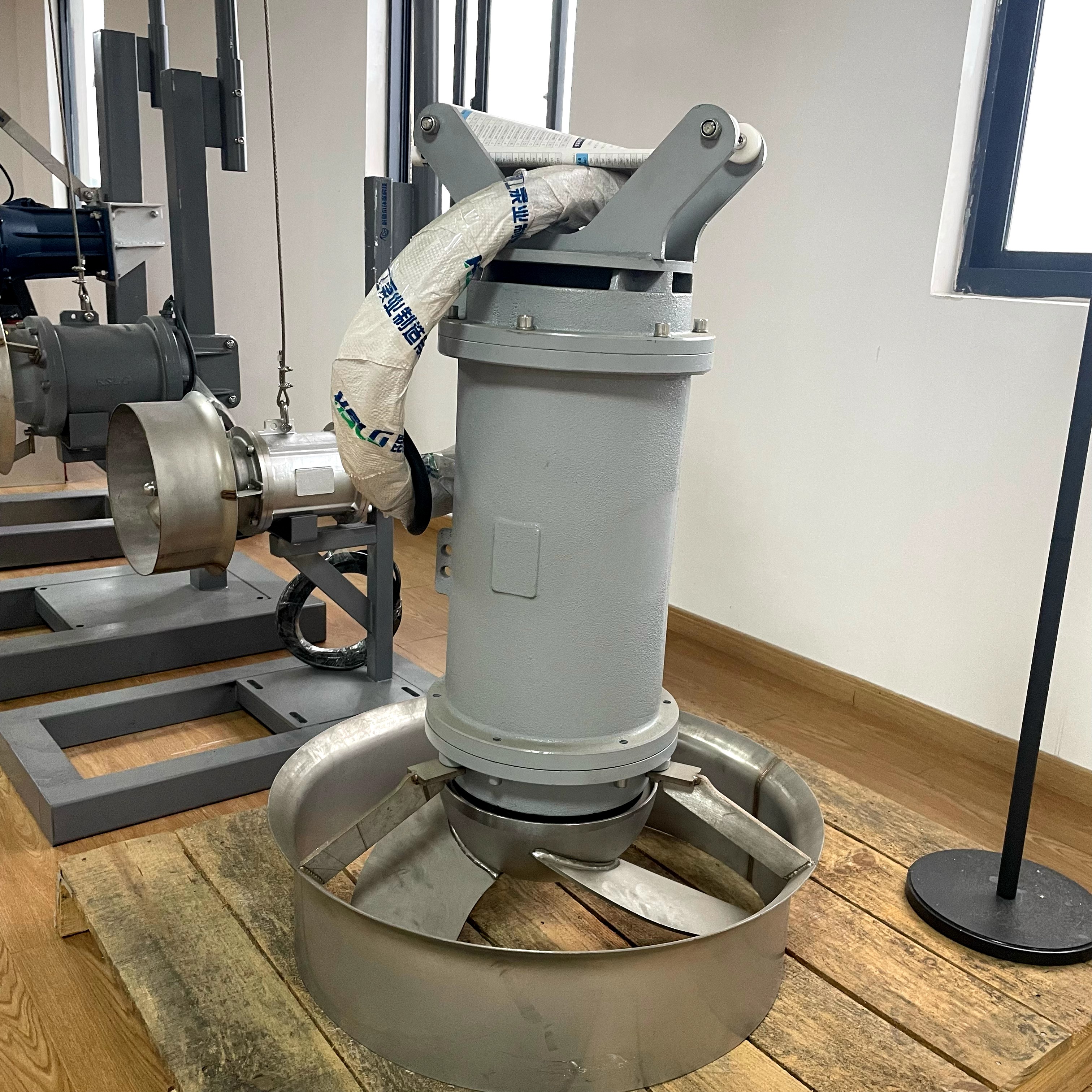 10kw水下混合推流器 污水厂化工沉淀池 缺氧池搅拌