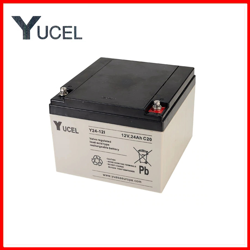 YUCEL铅酸免维护Y7-12电池UPS不间断电源12V7AH通用直流屏计算机