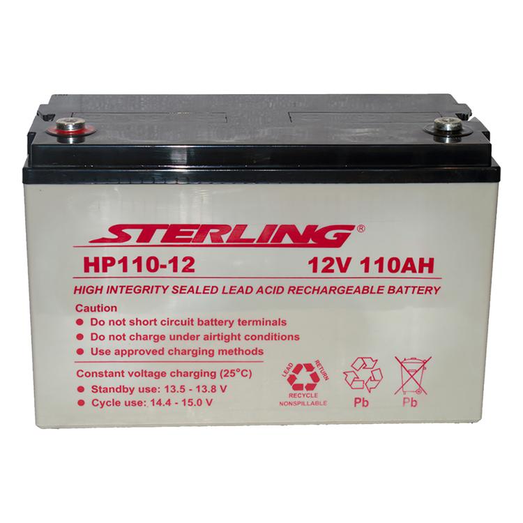   美国STERLING蓄电池HP110-12  12V110AH 牵引  储能 UPS配套专用