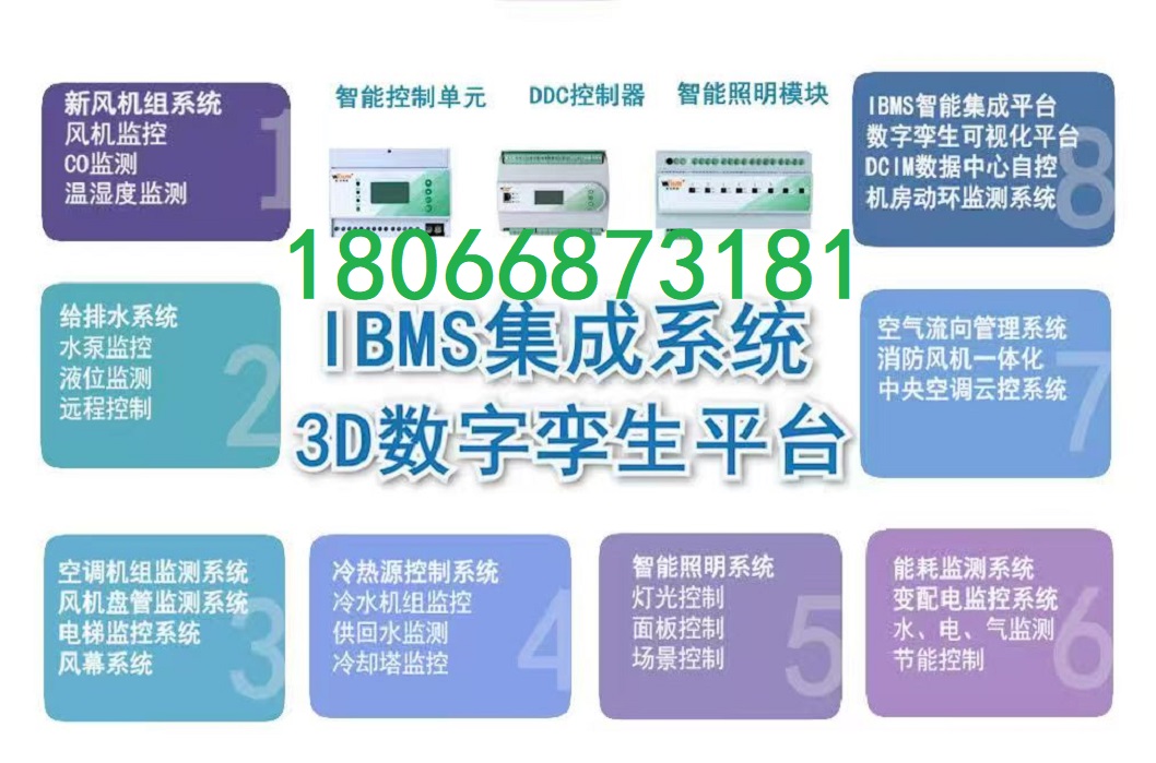 医院IBMS集成系统及ECS-7000MF一控二节能控制器及后台软件配置