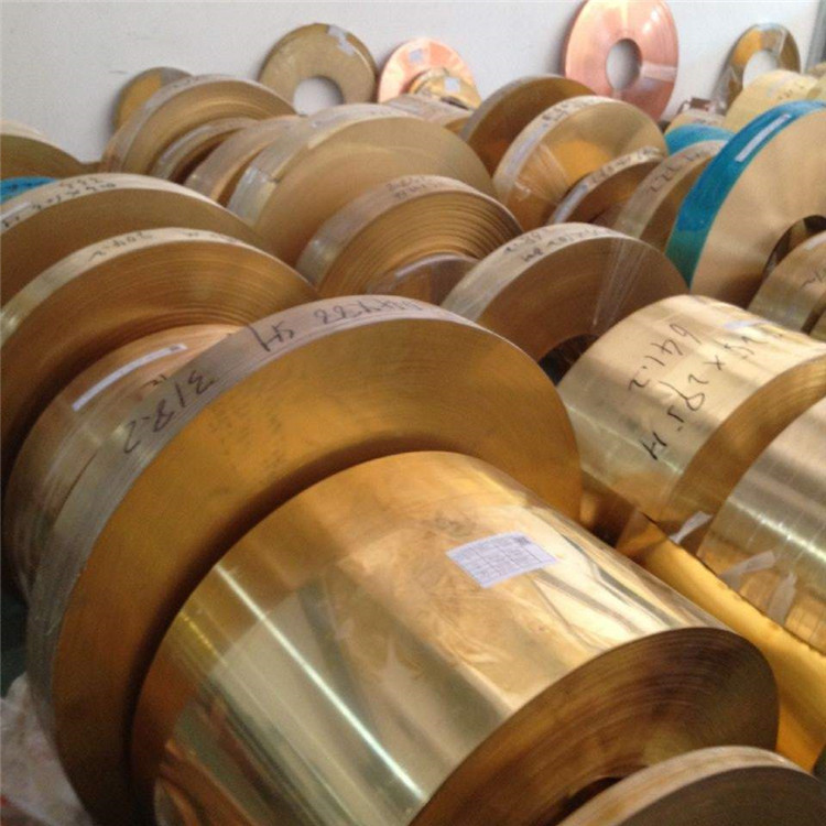 科捷 h65冲压用黄铜带 半硬铜带各种规格黄铜卷黄桐皮 可零切