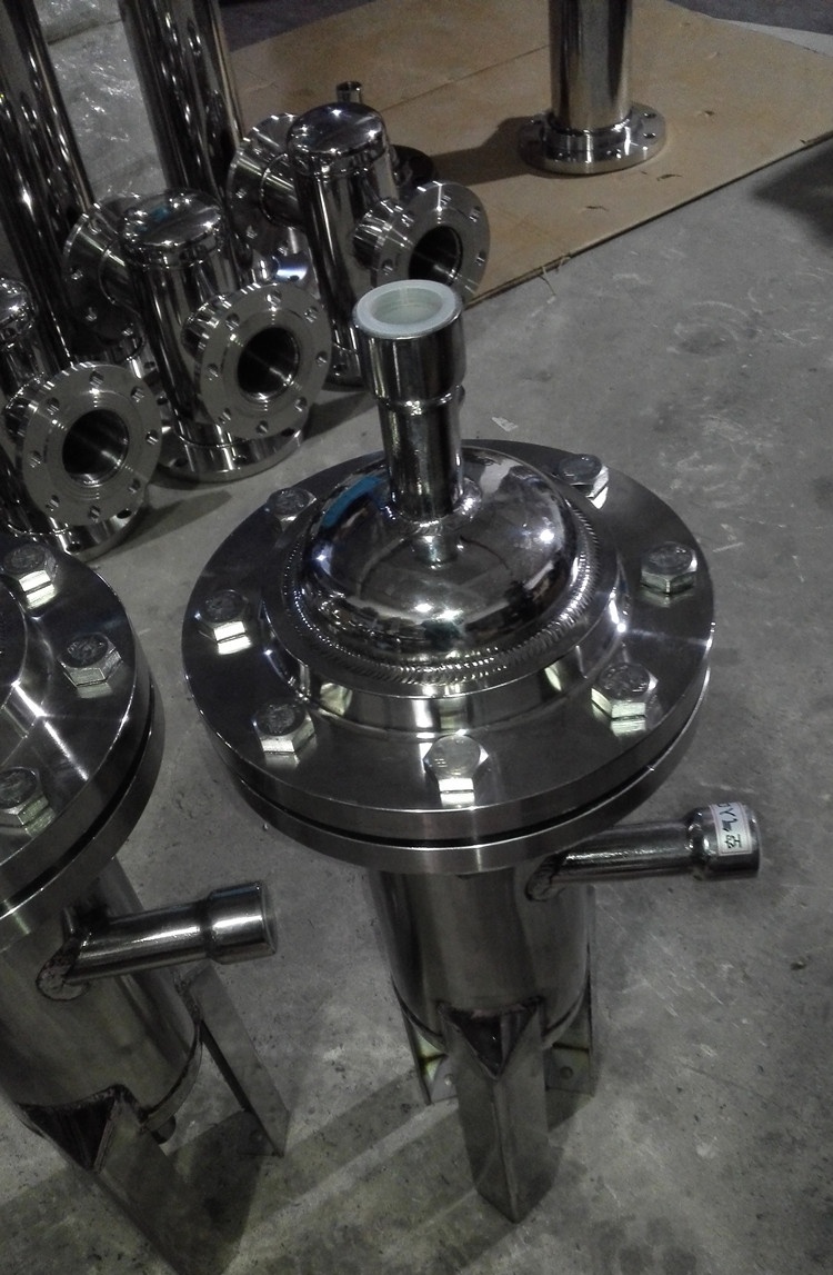 轮船高压不锈钢油水分离器现货 船舶气水分离器