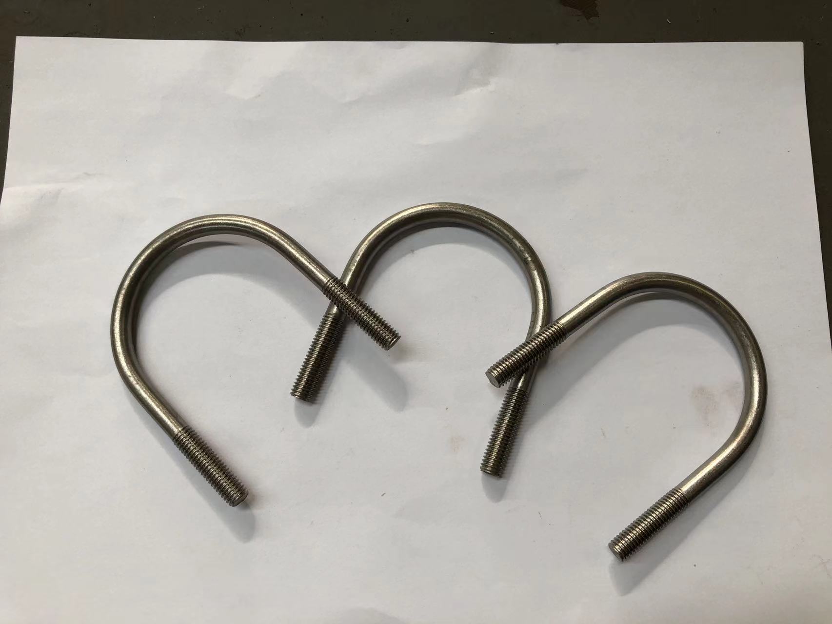 现货TA2钛合金U型栓   钛管箍   高强度钛卡箍   钛U型卡    纯钛卡箍