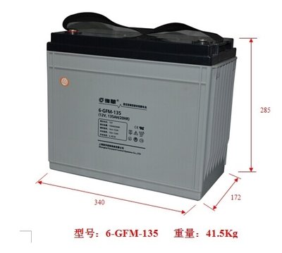 复华蓄电池6-GFM-12技术参数
