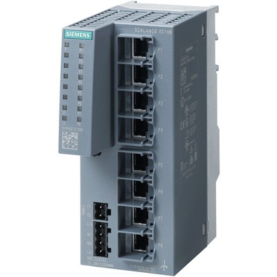 6GK5108-0BA00-2AC2西门子非网管型工业以太网交换机