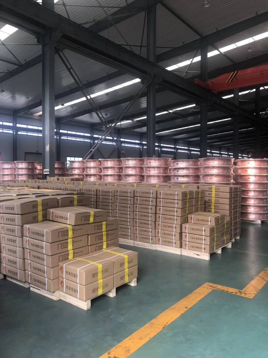 紫铜管 空心铜管 紫铜盘管 硬态直管空调圆管2/3/4/5/6/8/10/12MM 6*1