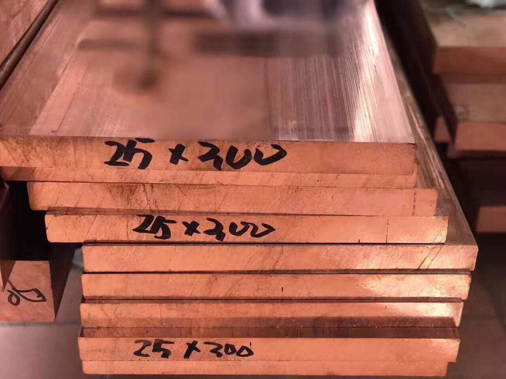 T2/T2M/T2Y紫铜板红铜板磷铜板纯铜板铜件加工定制激光切割